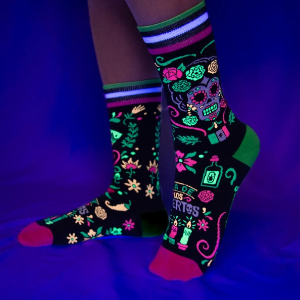 Angelo Montiel Signature Dia De Los Muertos Crew Sock