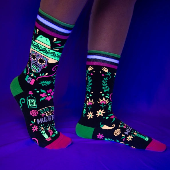 Angelo Montiel Signature Dia De Los Muertos Crew Sock