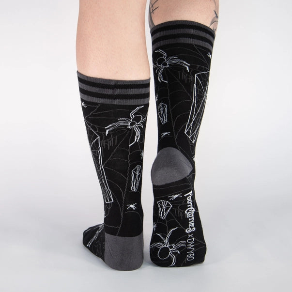 I Just Really Like Spiders, Ok? Fc X Dwybo Crew Socks