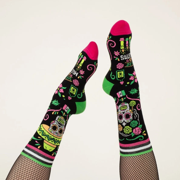 Angelo Montiel Signature Dia De Los Muertos Crew Sock