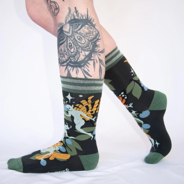 Fanciful Fairies Crew Socks