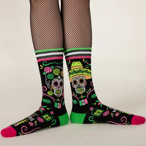 Angelo Montiel Signature Dia De Los Muertos Crew Sock
