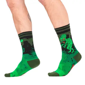 El Chupacabra Crew Socks