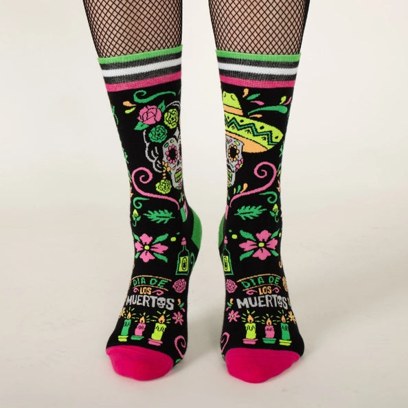 Angelo Montiel Signature Dia De Los Muertos Crew Sock