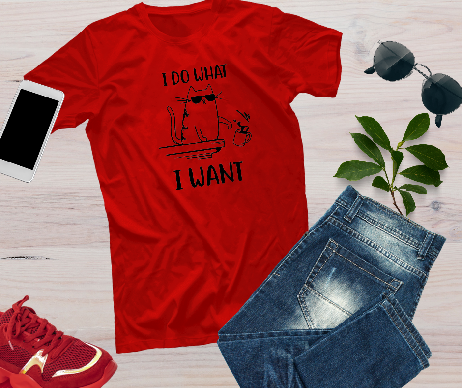 I Do What I Want Tee
