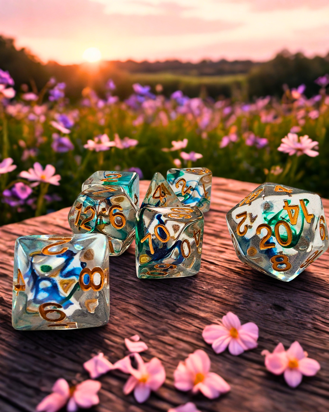 Kaleidoscope Dice Set