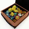 D20 Sword Vegan Leather Dice Box