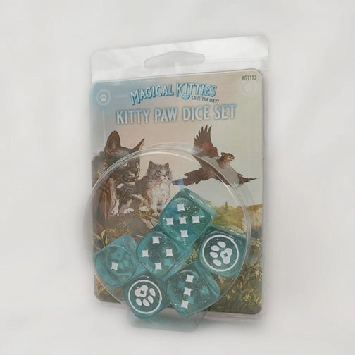 Magical Kitties Save the Day: Kitty Paw Dice Set Accessory