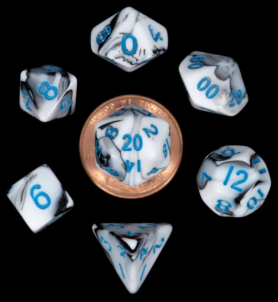 10mm Mini Dice Acrylic Polyhedral Set