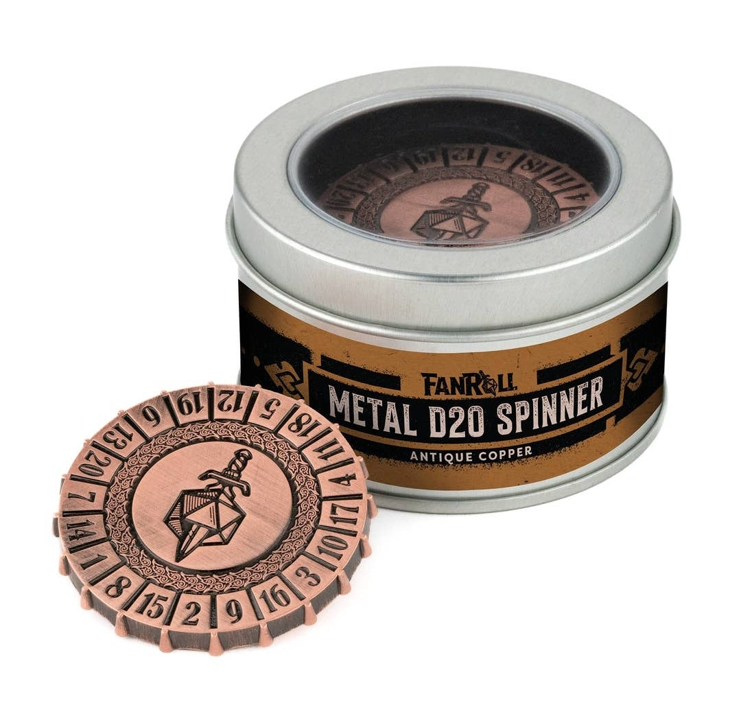 Metal D20 Spinner