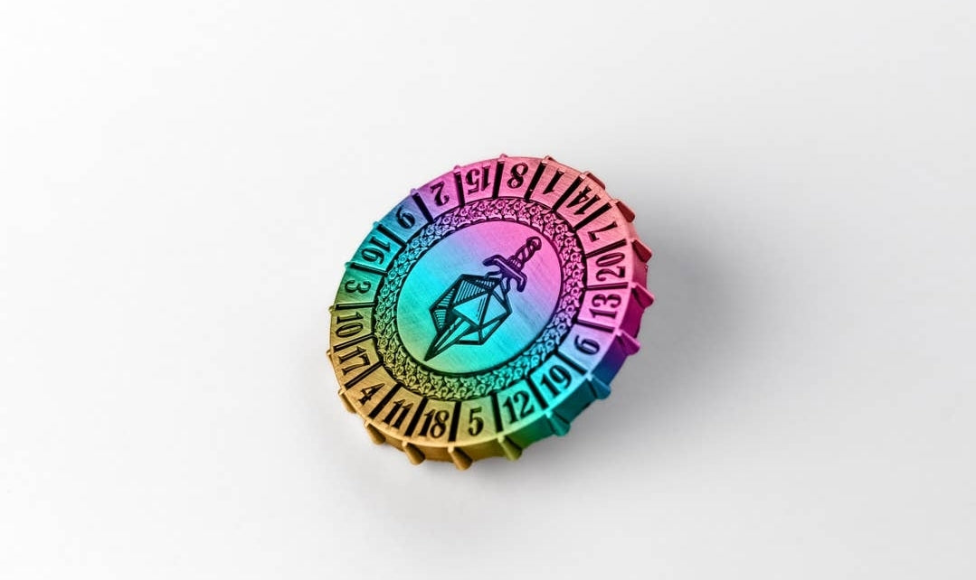Metal D20 Spinner