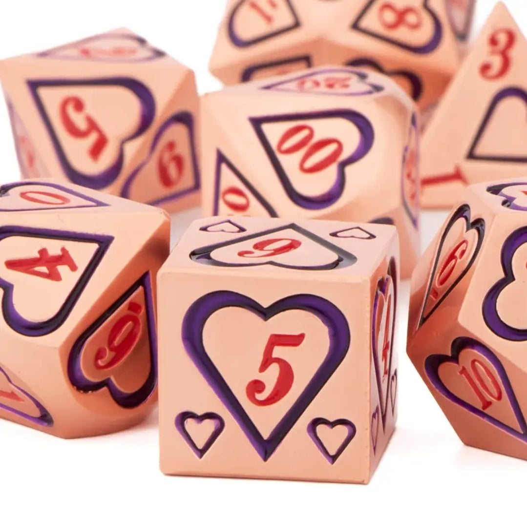 Heart Metal Dice