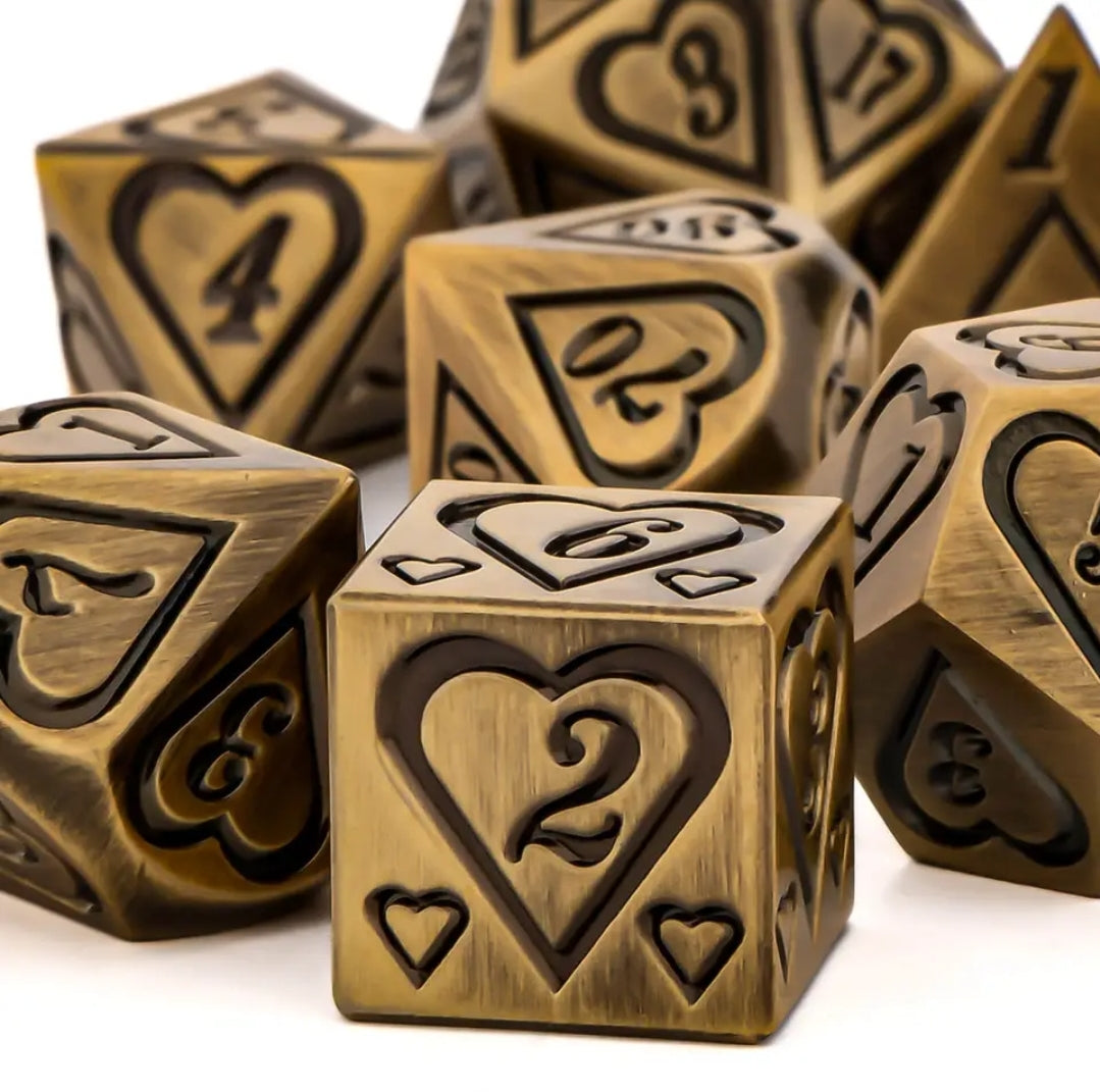 Heart Metal Dice