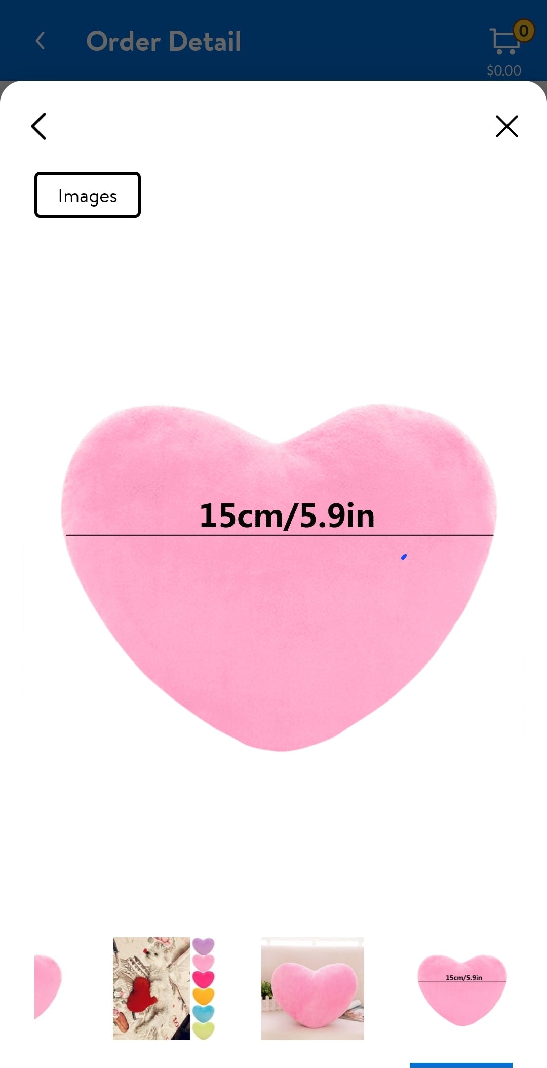 Valentine Heart Pillow