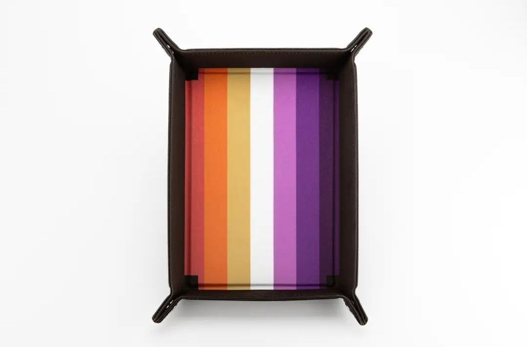Pride Flag Dice Trays