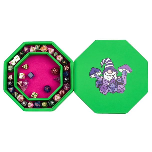 Gnome with Dice Dice Tray