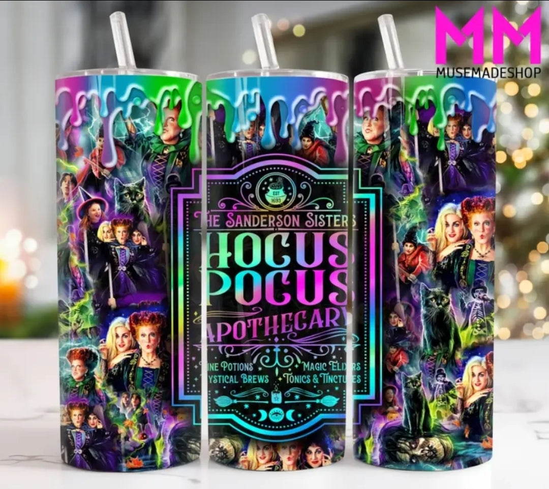 Hocus Pocus Apothecary Tumbler