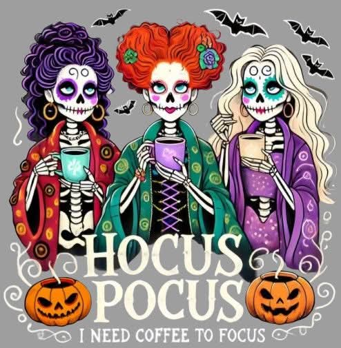 Hocus Pocus Sugarskulls