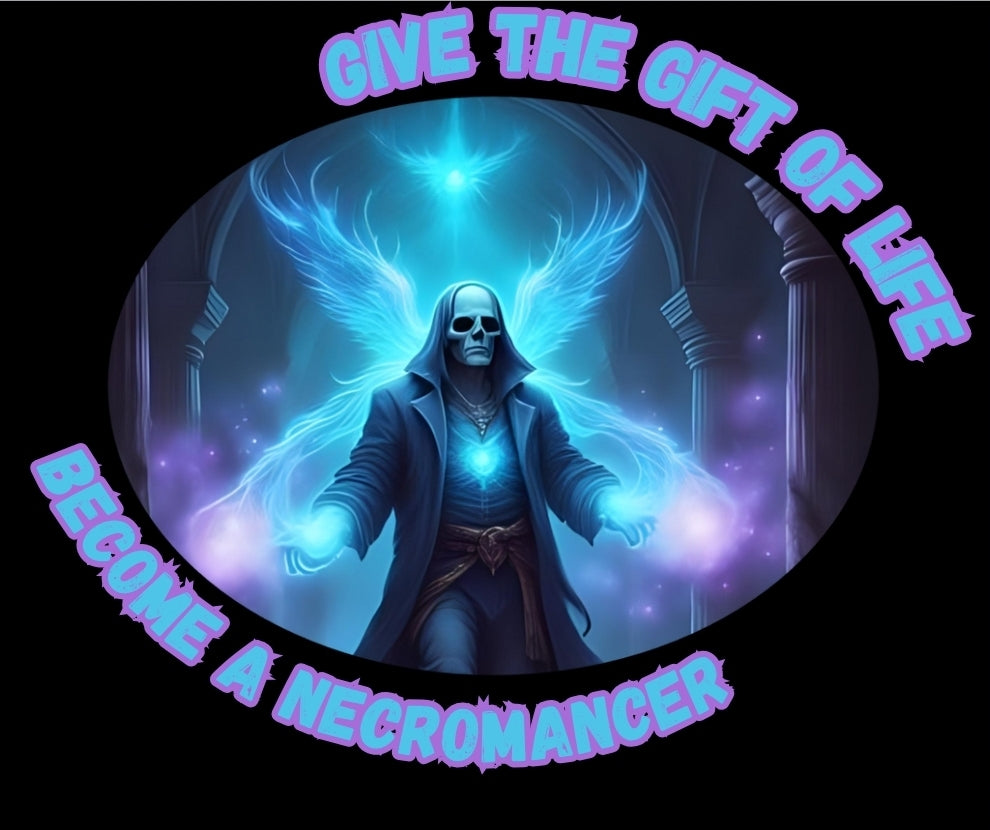 Become a Necromancer Tshirt
