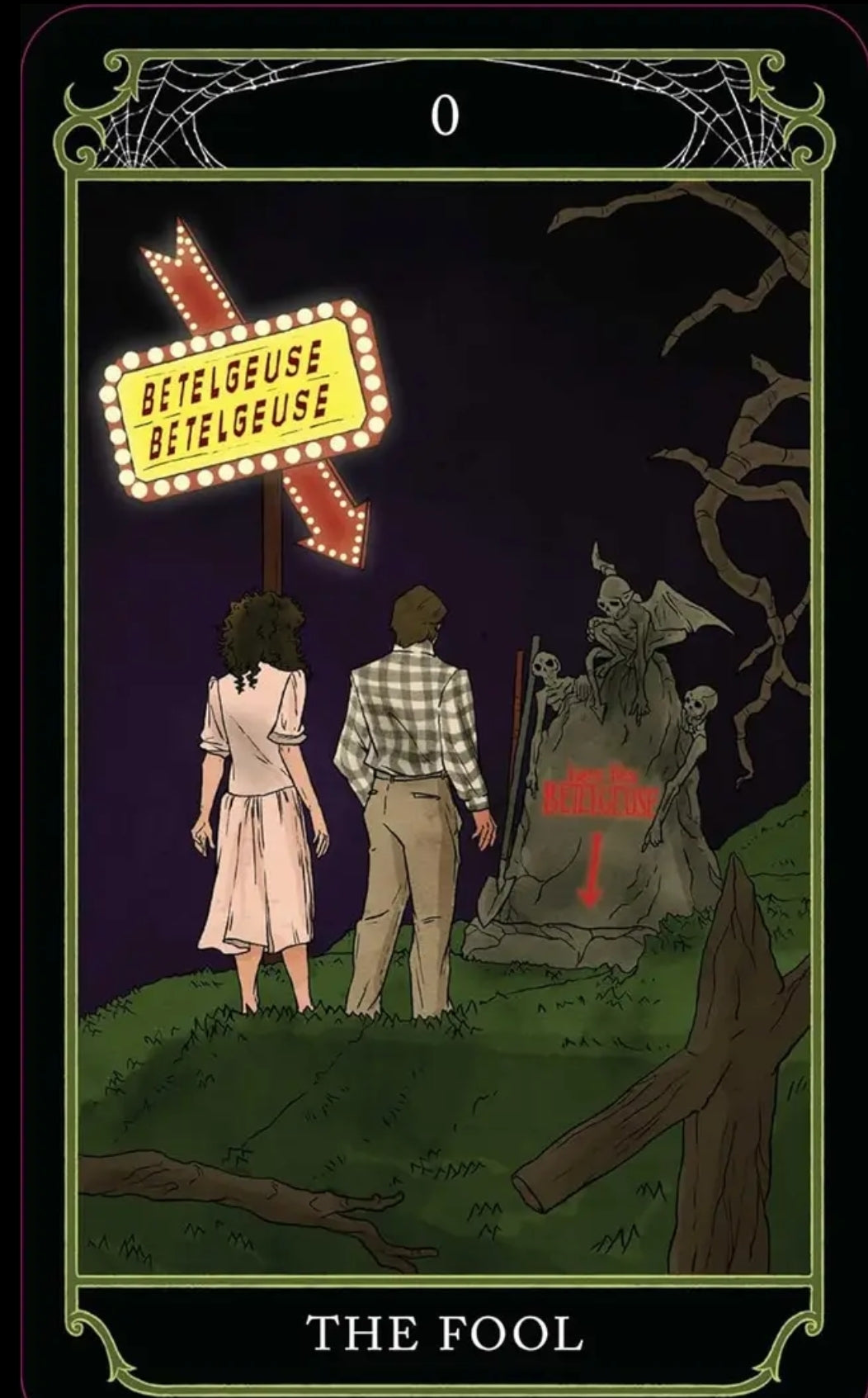 Beetlejuice Tarot Deck