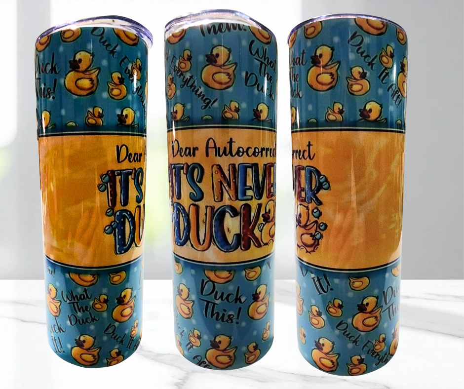 Autocorrect Duck Tumbler