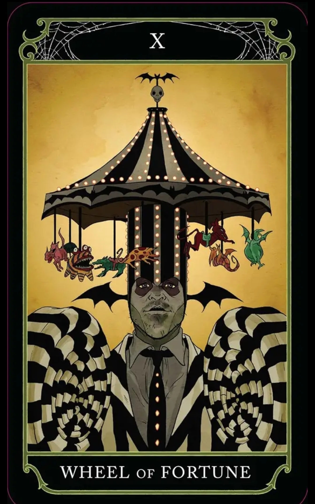 Beetlejuice Tarot Deck