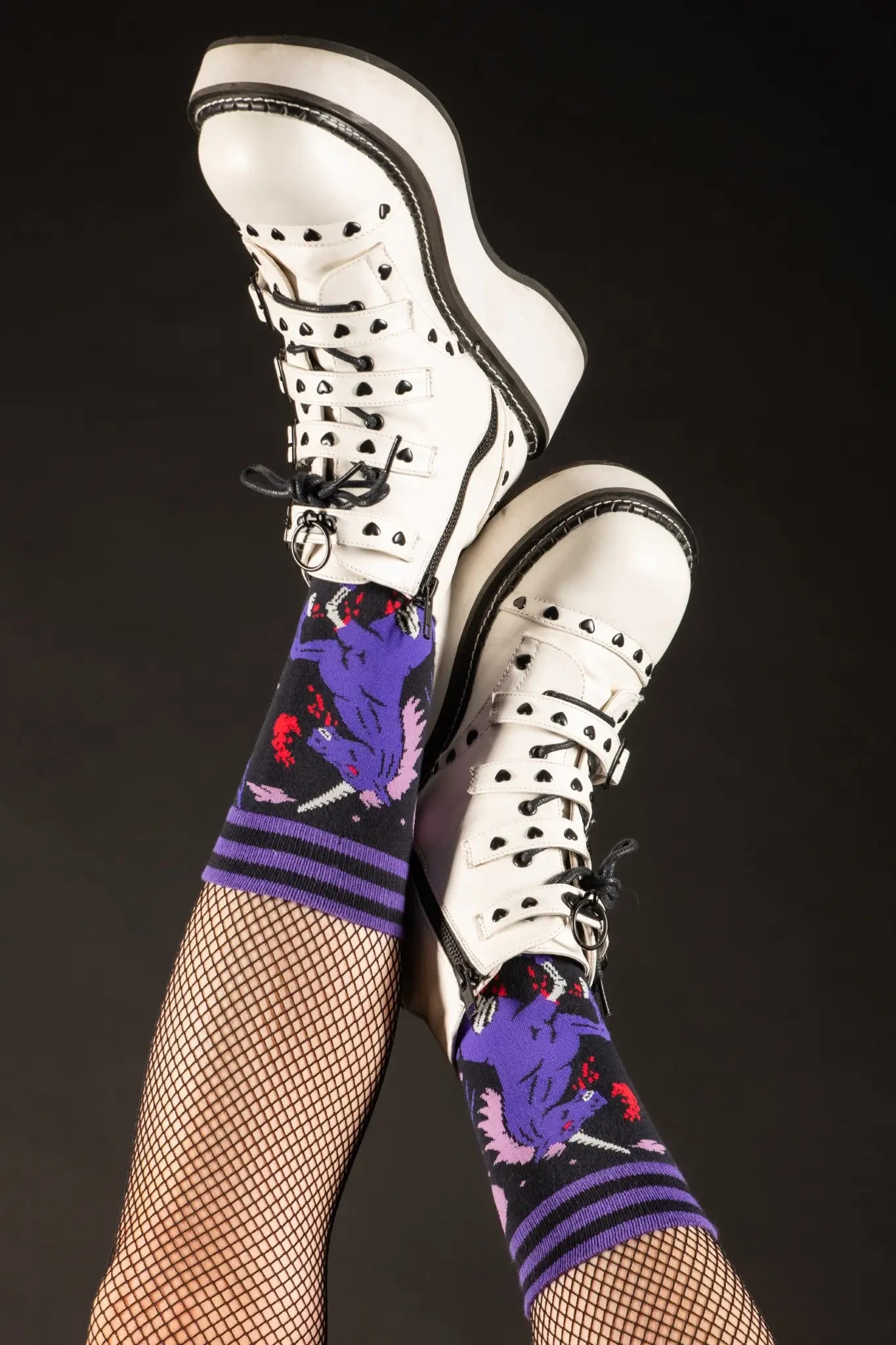 Evil Unicorn Socks