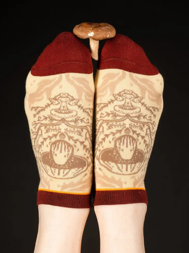 Death Cap Mushroom Ankle Socks