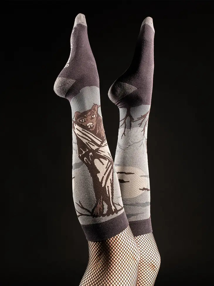 Bat Knee Socks