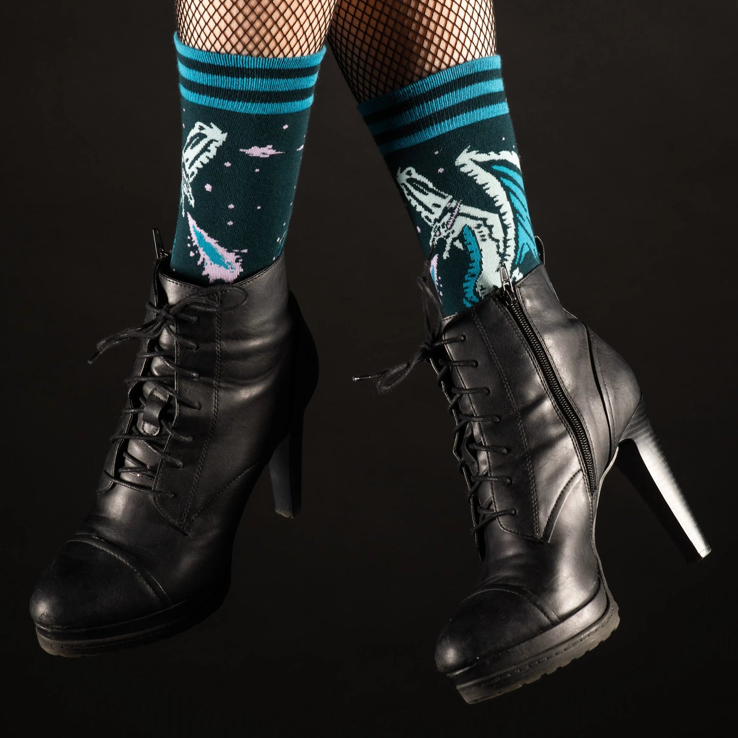Evil Dragon Socks