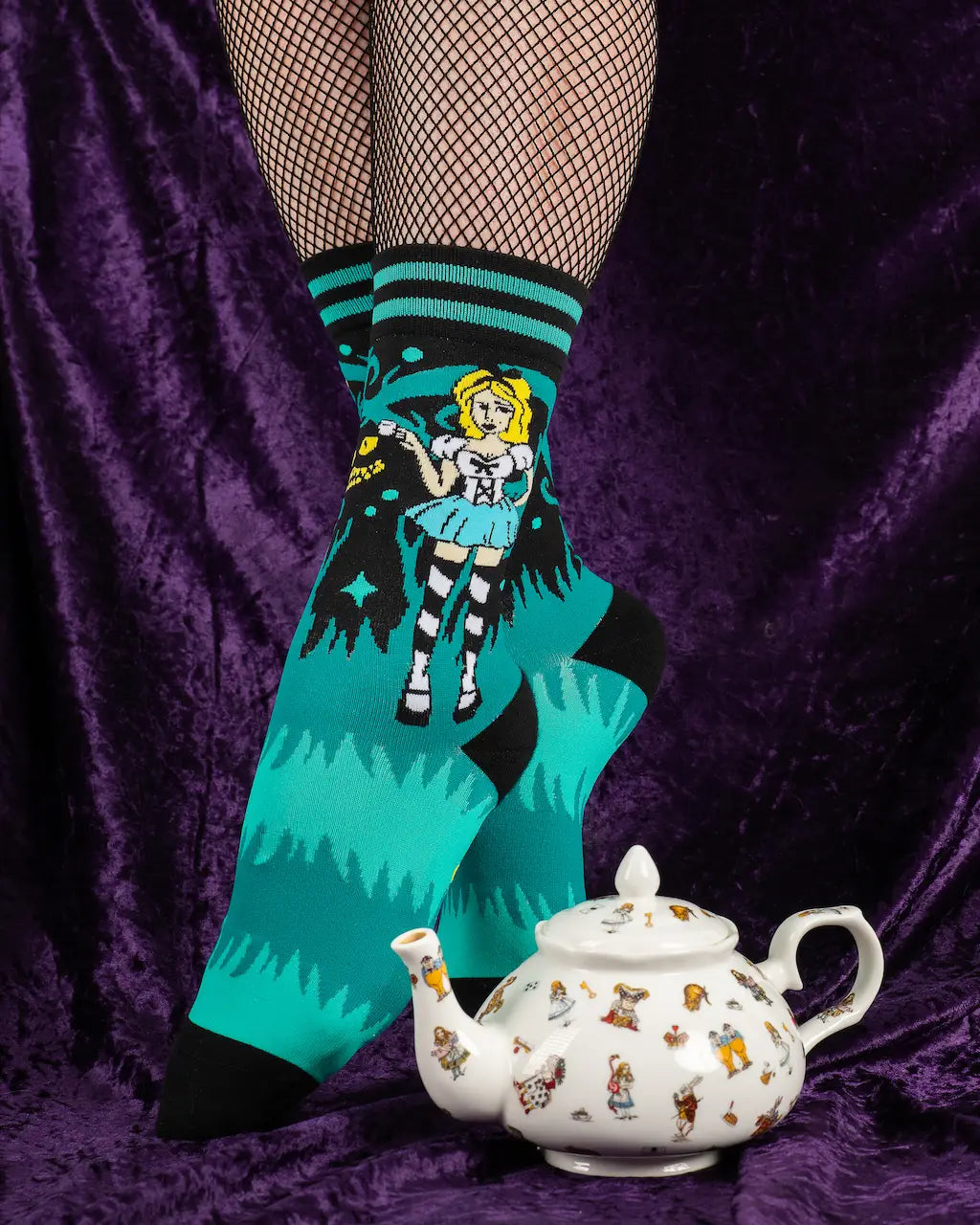 Alice's Adventures in Wonderland Socks