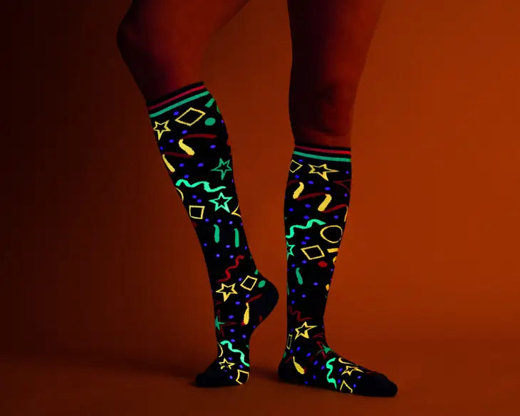 Skate Rink Carpet Knee Socks