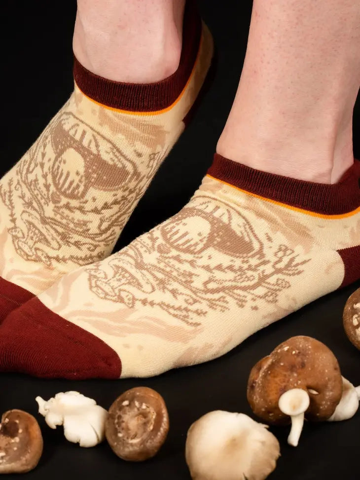 Death Cap Mushroom Ankle Socks