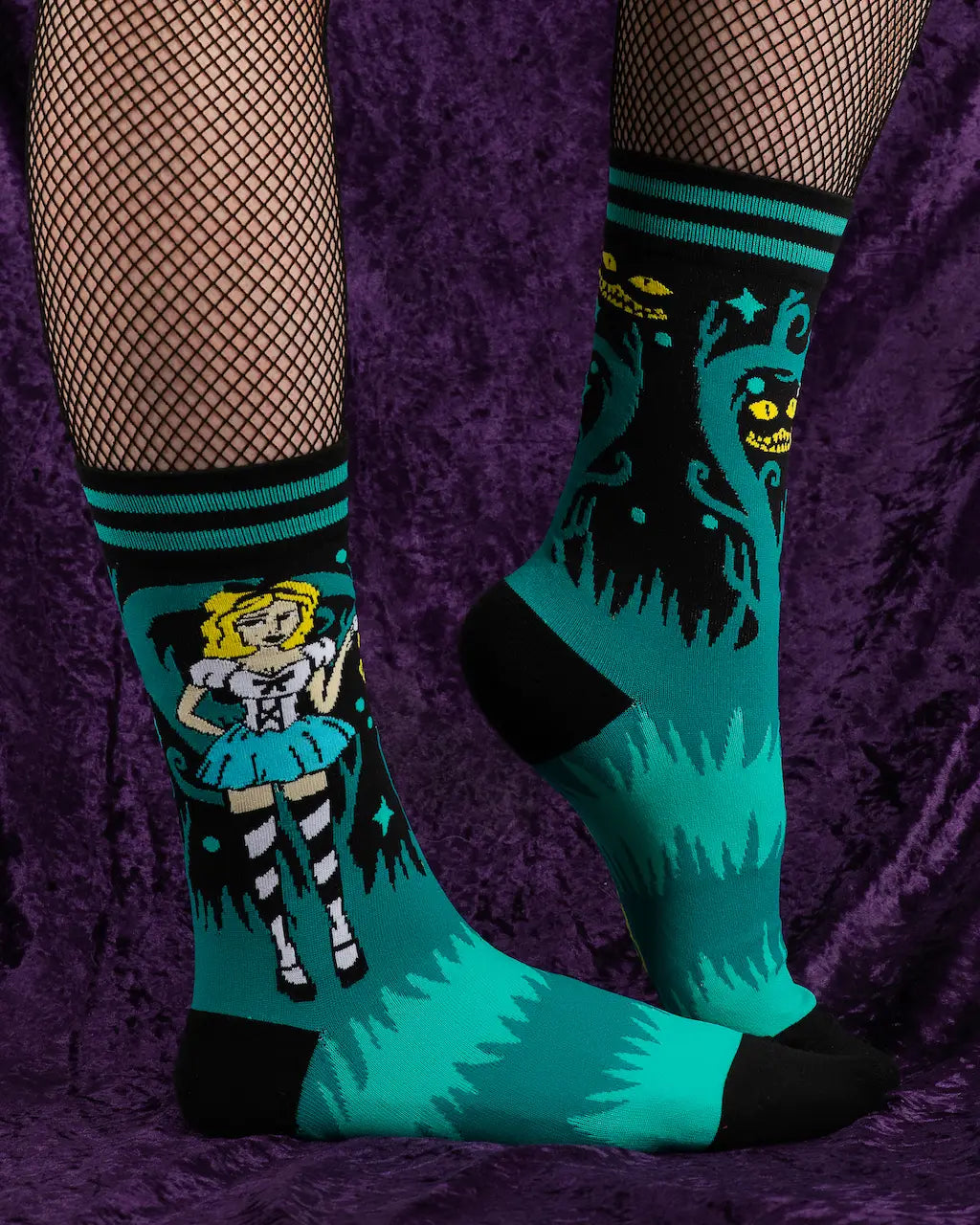 Alice's Adventures in Wonderland Socks