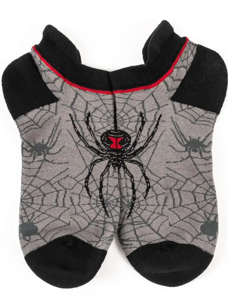 Black Widow Spider Ankle Socks