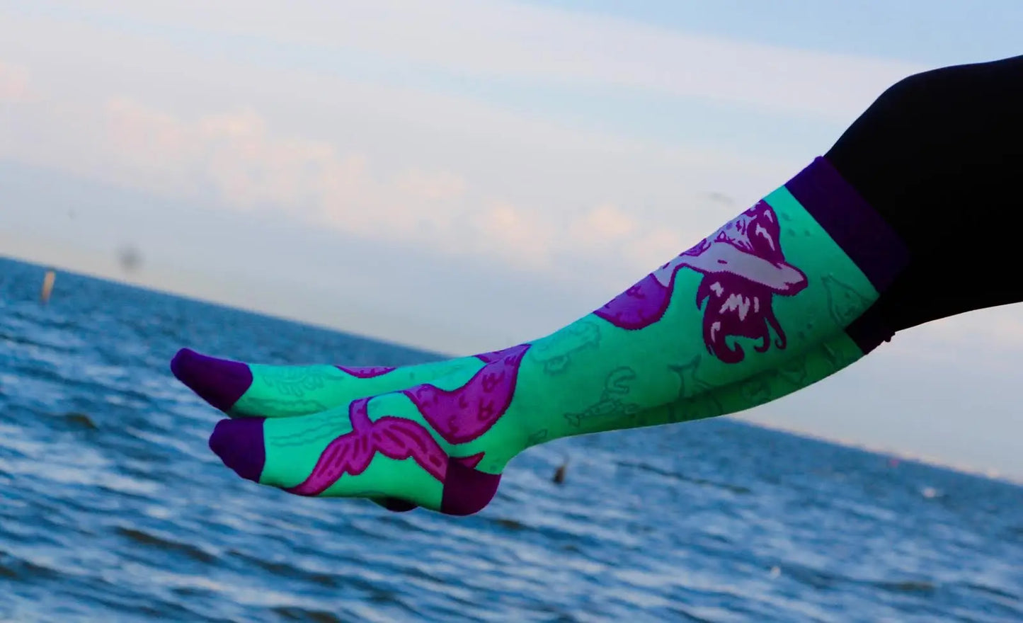 Sea Siren Knee High Socks