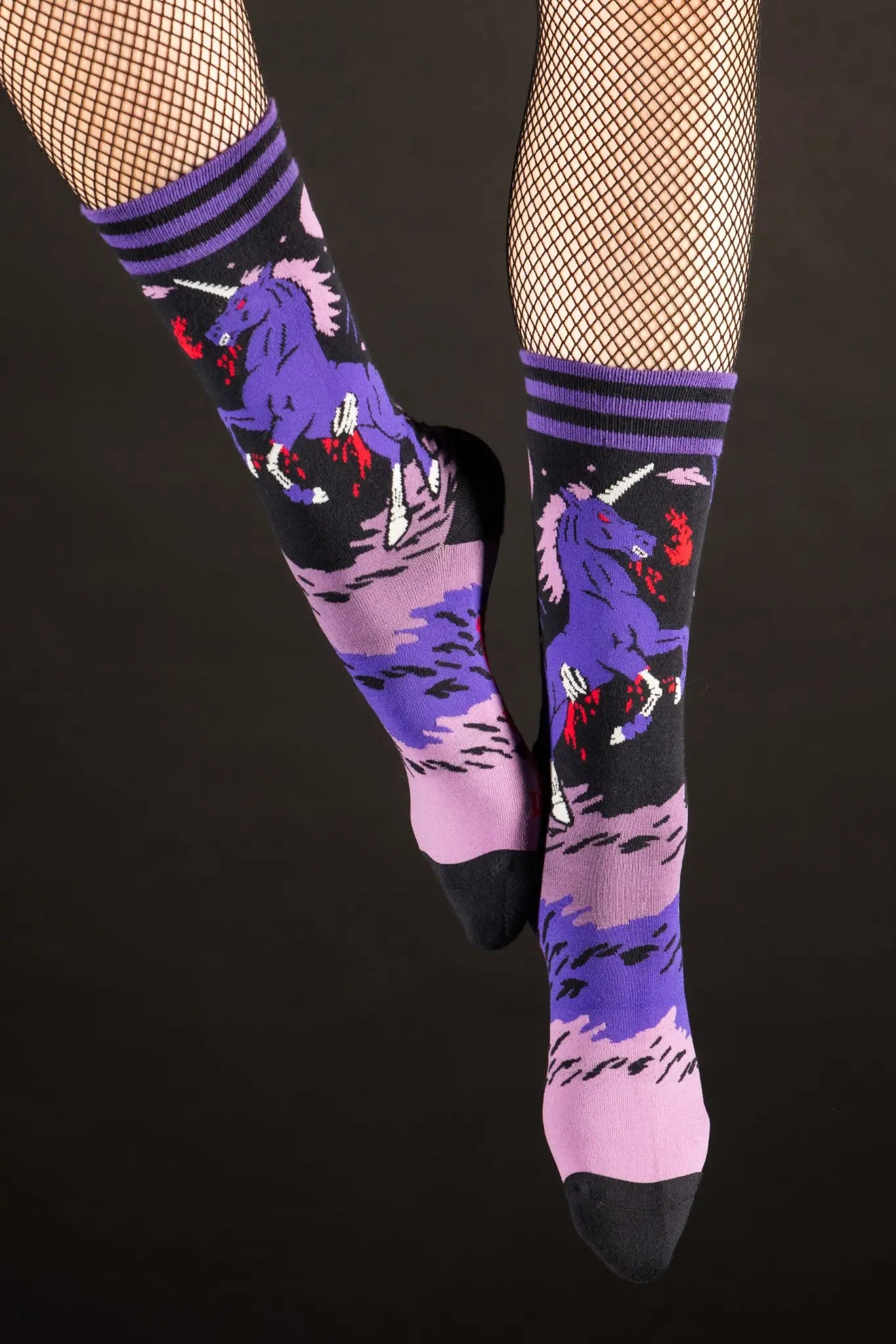 Evil Unicorn Socks