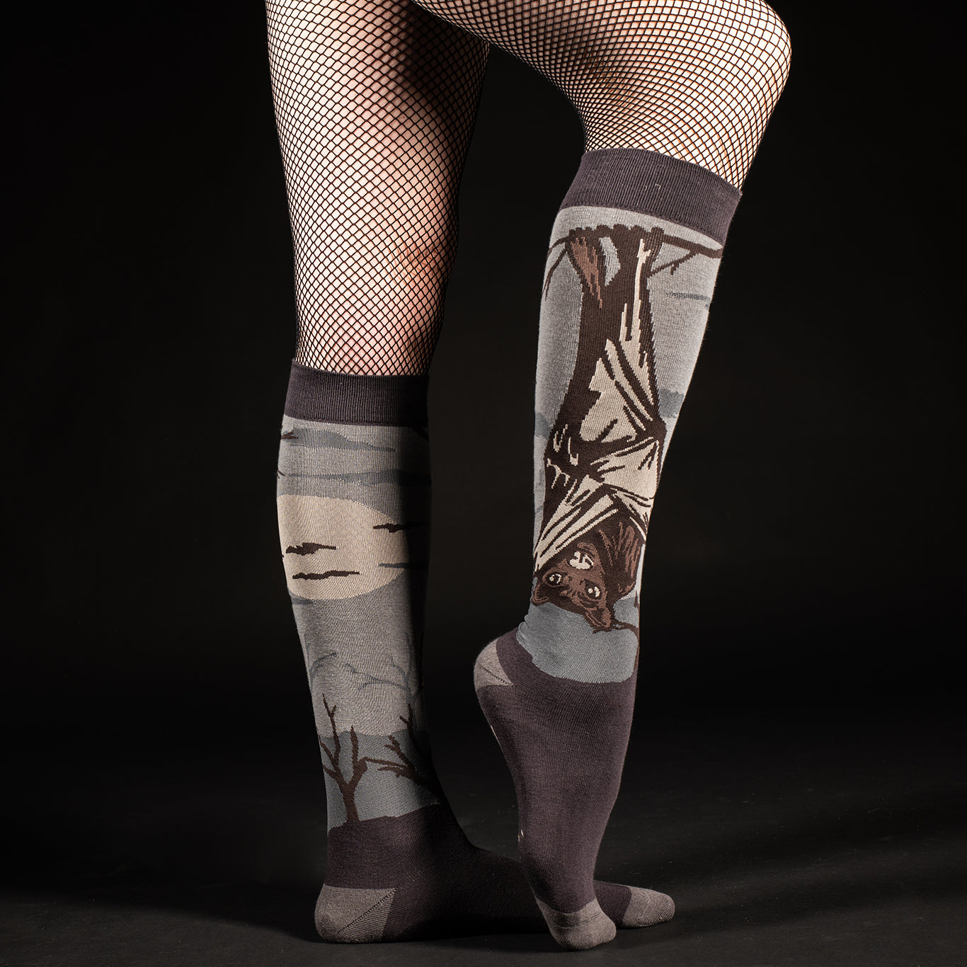Bat Knee Socks