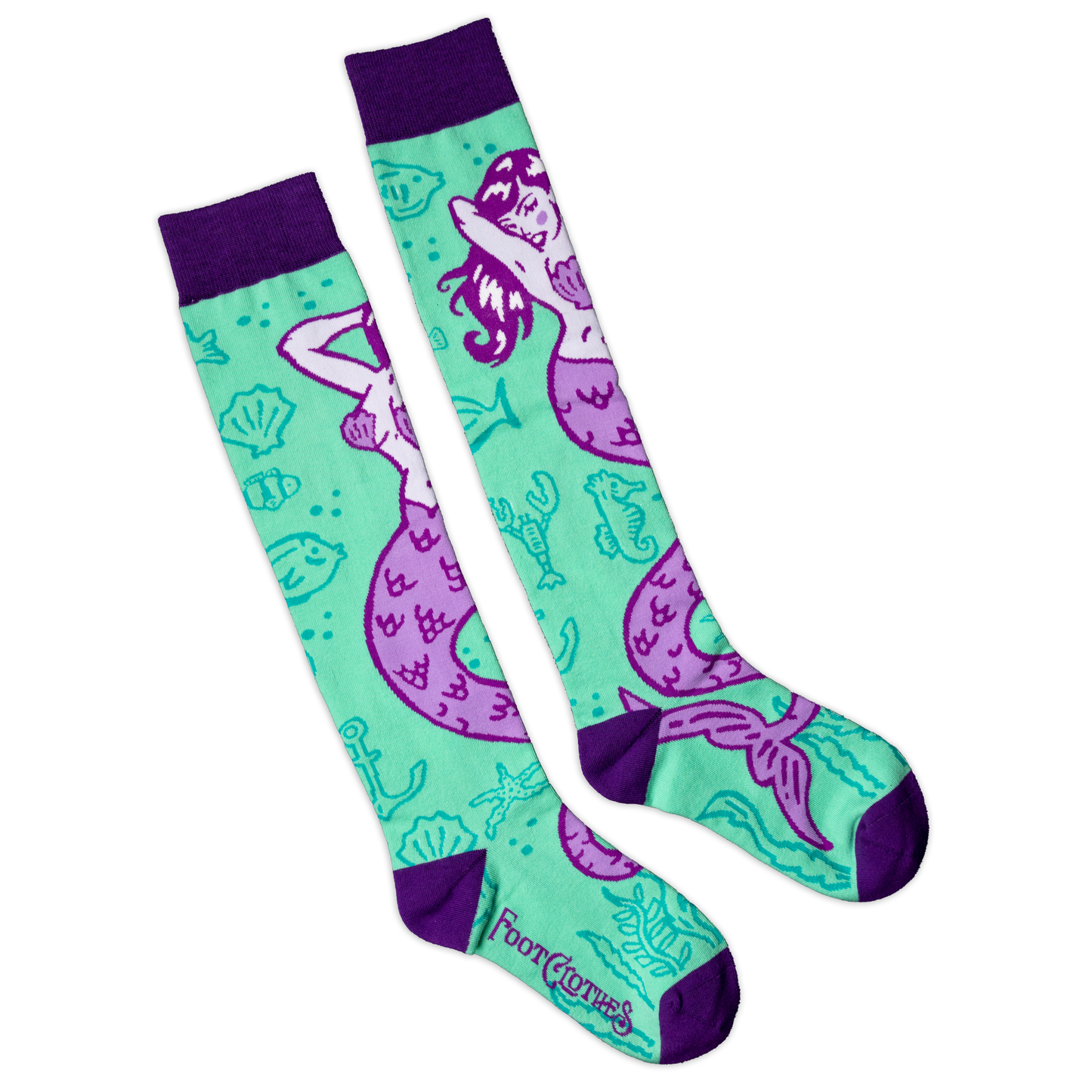 Sea Siren Knee High Socks