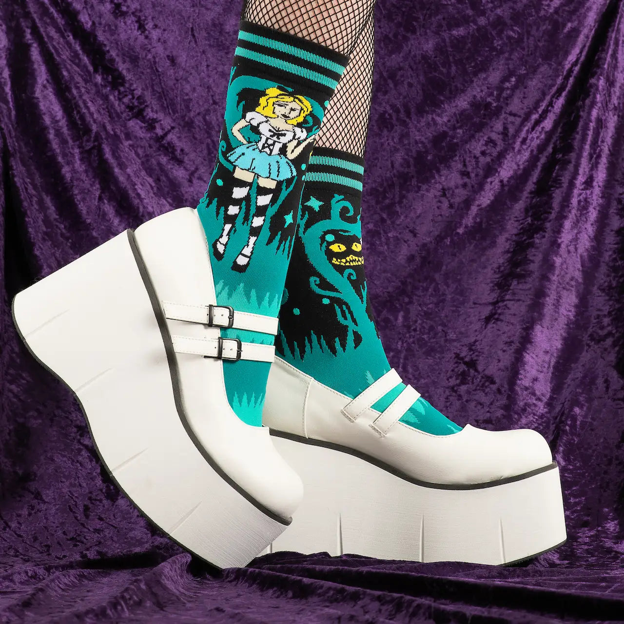 Alice's Adventures in Wonderland Socks