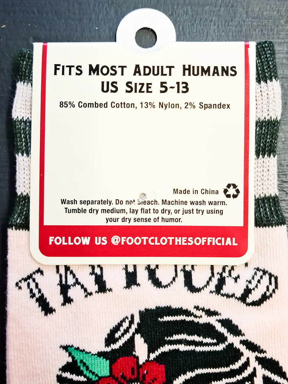 The Raven Poe Socks