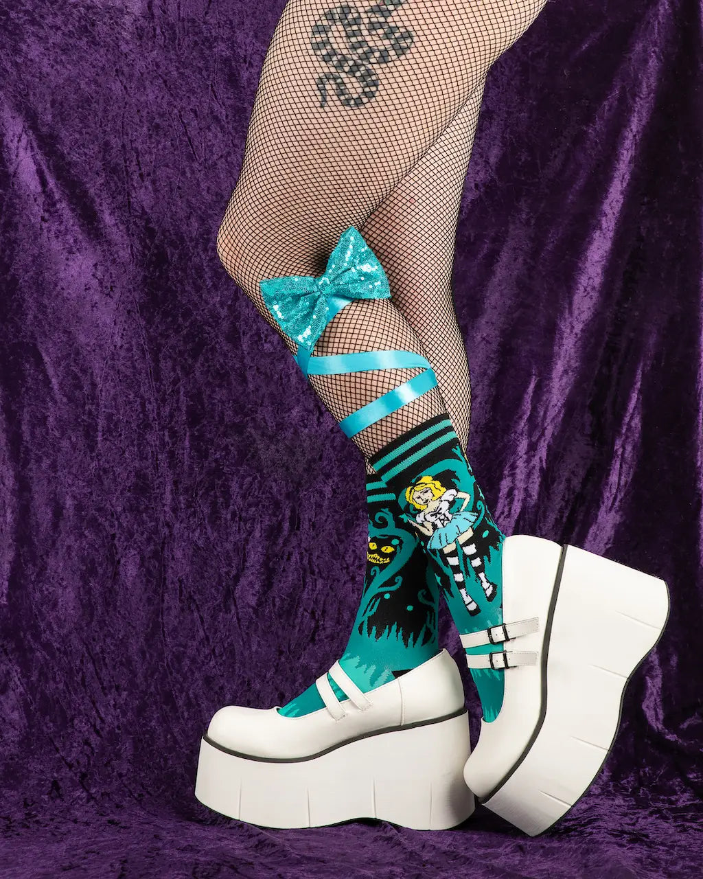Alice's Adventures in Wonderland Socks