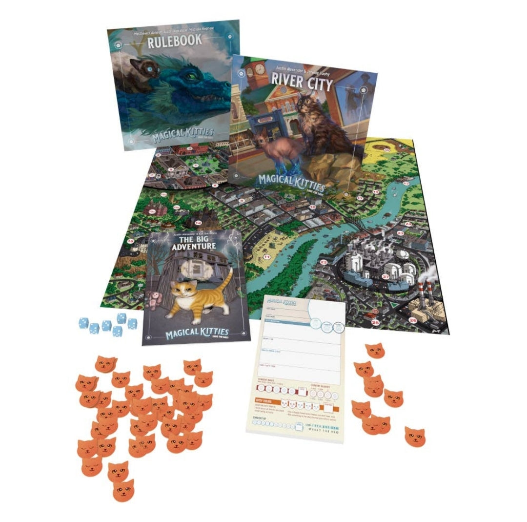 Magical Kitties Save the Day Tabletop Game