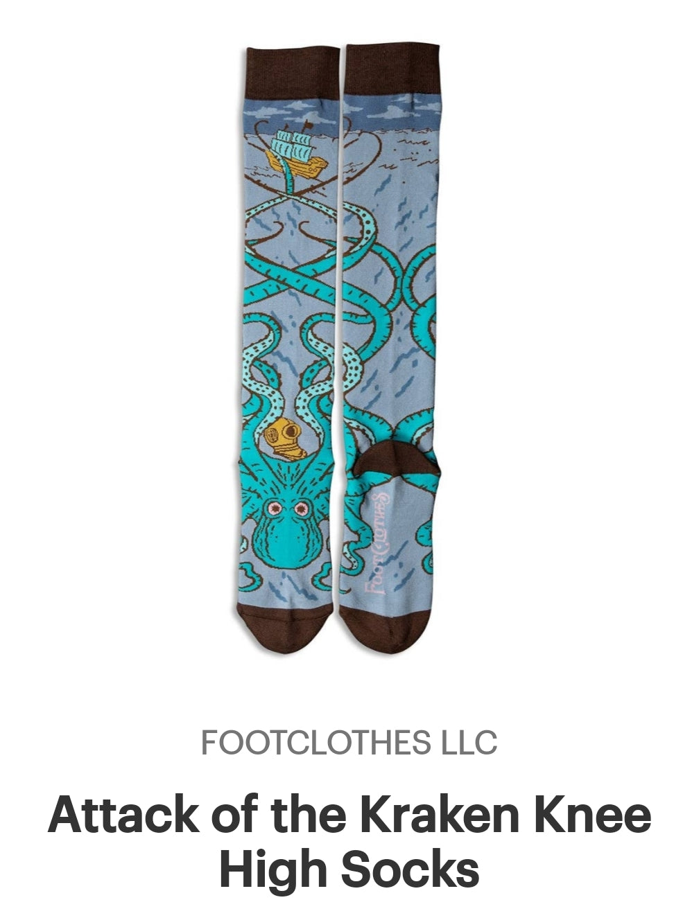 Attack of the Kracken Knee Socks