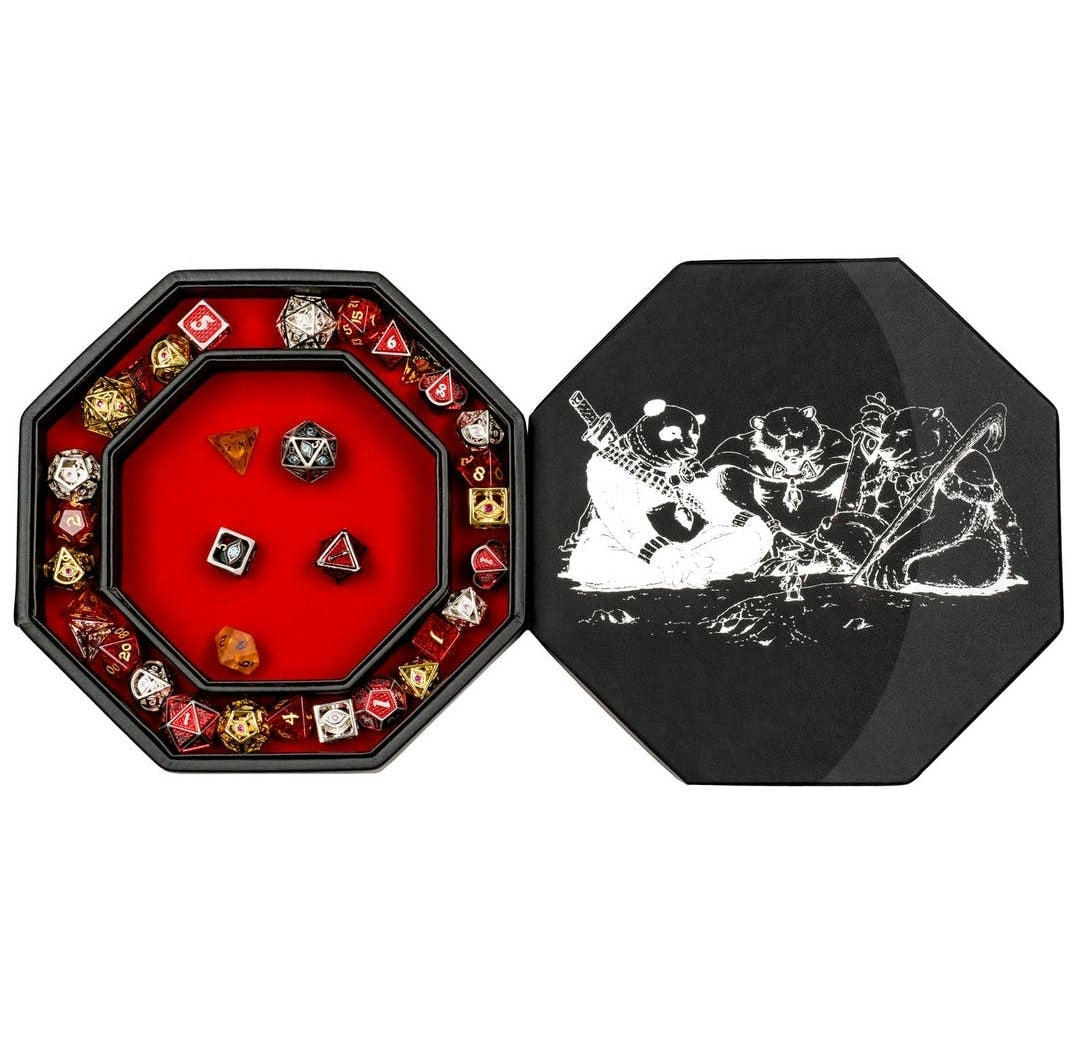 Ware Bears Leather Dice Tray