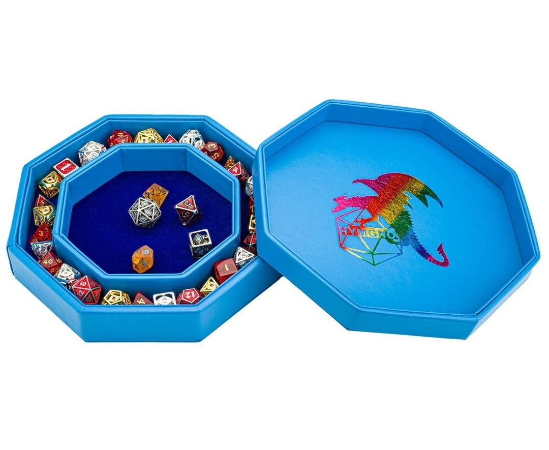 Wind Dragon Leather Dice Tray