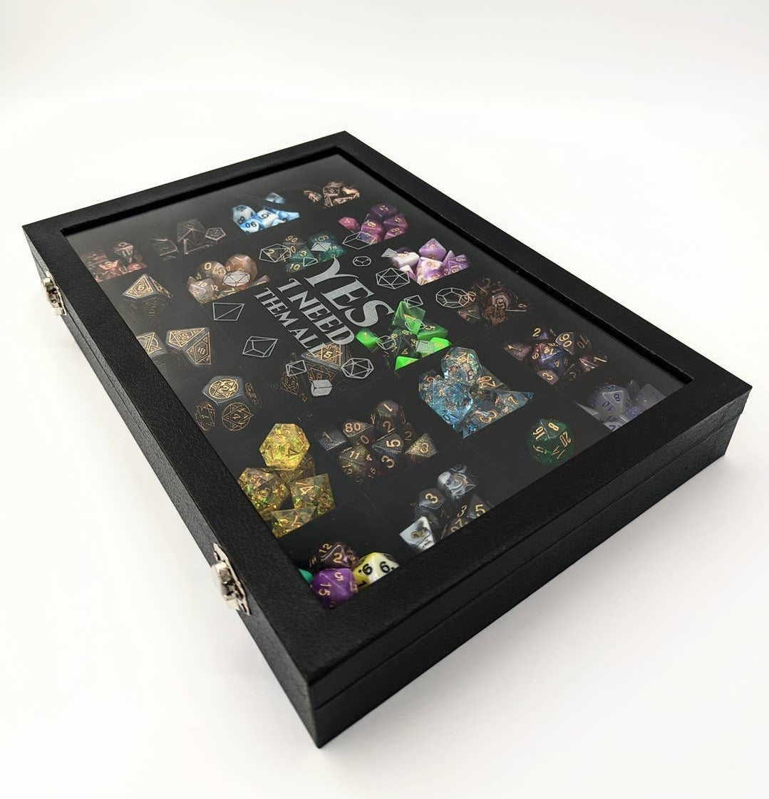Yes I Need Them All Display Case