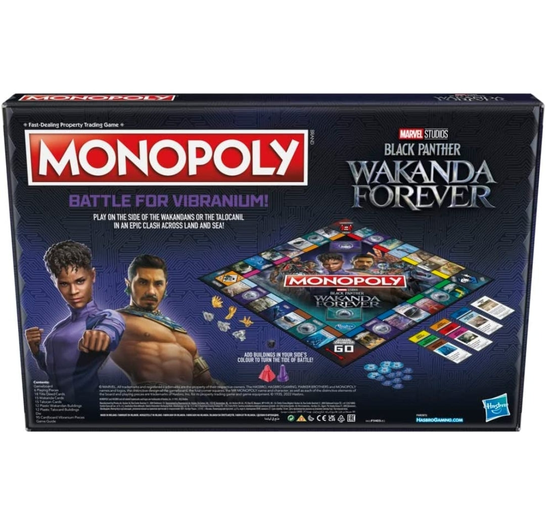 Wakanda Forever Monopoly
