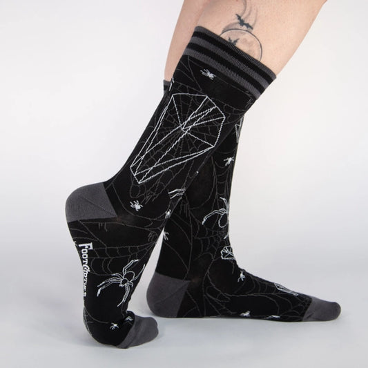 I Just Really Like Spiders, Ok? Fc X Dwybo Crew Socks