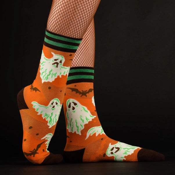 Vintage Ghost Crew Socks